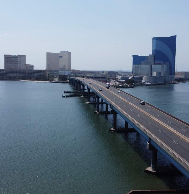 City-Aerial Brigantine Bridge