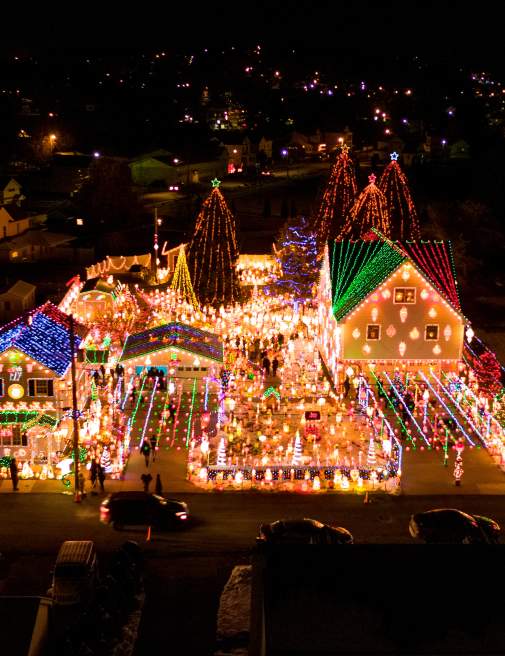 Peckville Christmas House