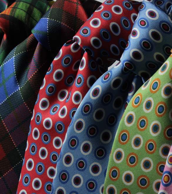 Decorative neck ties