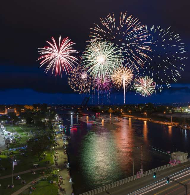 Downtown Fireworks
