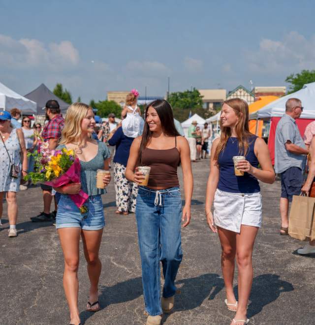 Three Girls at Market Colburn 2026
