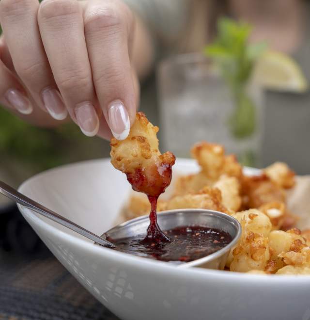 Courthouse Pub Cheese Curd Dunk