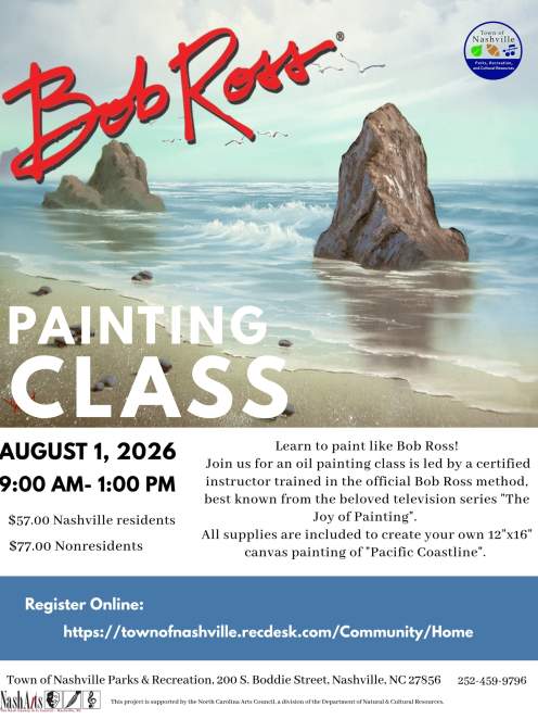 Bob Ross Painting class