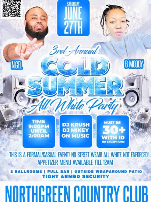 3rd Annual Cold Summer All White Party