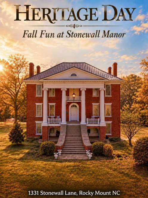 Heritage Day: Fall Fun at Stonewall Manor