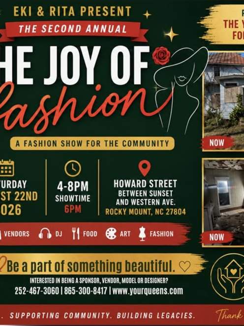 The Joy of Fashion- Date Changed
