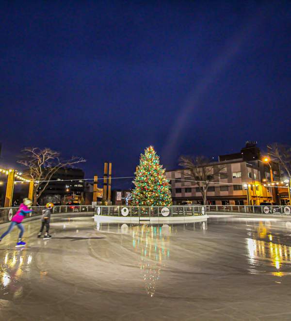 Holiday Ice Skating at David Street Station