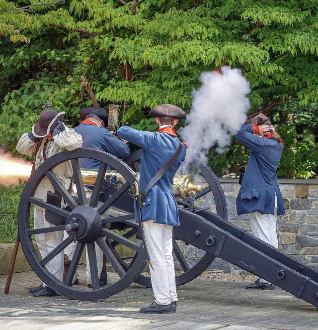 American Revolution Museum Cannon Firing