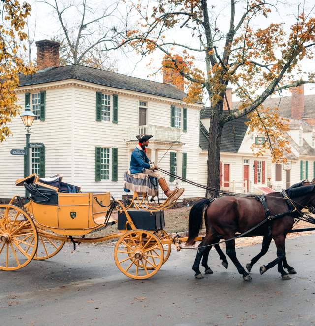Colonial Williamsburg Horse Drawn Carriage