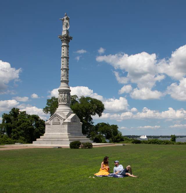 Jackie Greaney Victory Monument Picnic