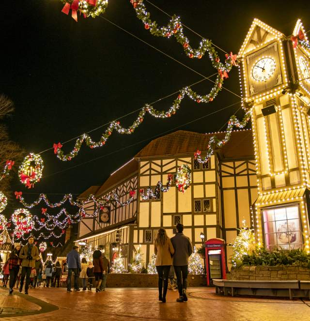 Christmas Town at Busch Gardens Williamsburg