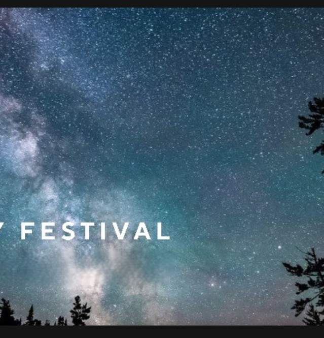 Dark Sky Festival banner - no date