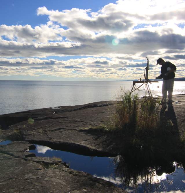 Plein Air Grand Marais - by Kjersti Vick VCC UL (crop)
