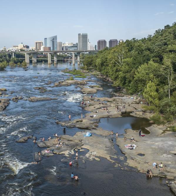 Belle Isle riverfront