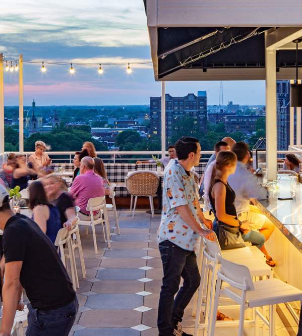 Byrd House rooftop bar