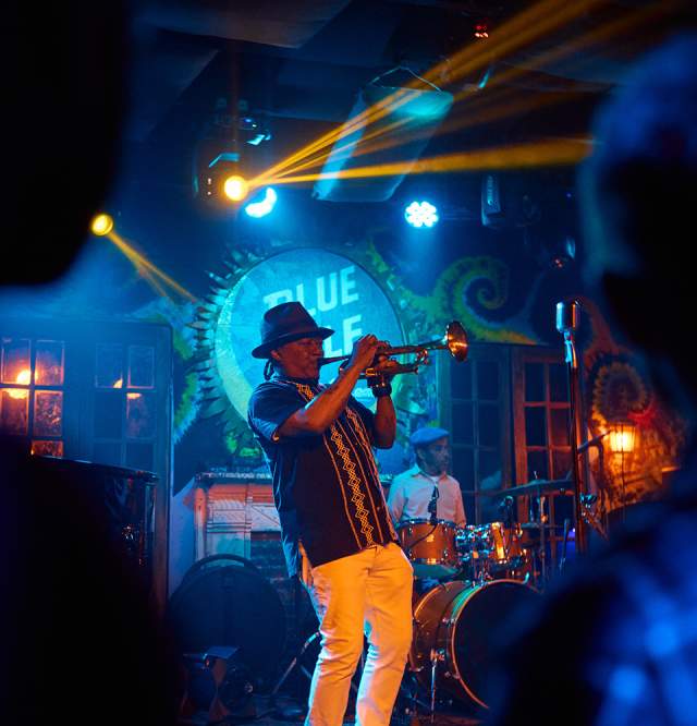 Kermit Ruffins Performing at Blue Nile on Frenchmen Street in New Orleans