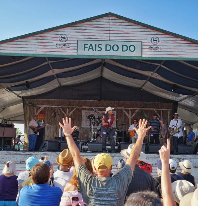 Rockin Dopsie & The Zydeco Twisters - Sheraton New Orleans Fais Do Do Stage - New Orleans Jazz & Heritage Festival 2015