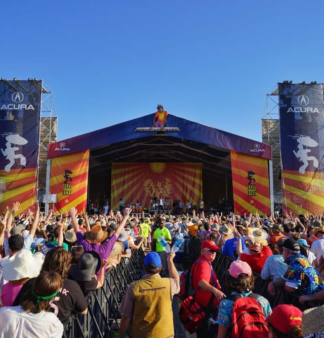 Trombone Shorty and Orleans Avenue - Acura Stage - New Orleans Jazz & Heritage Festival 2015