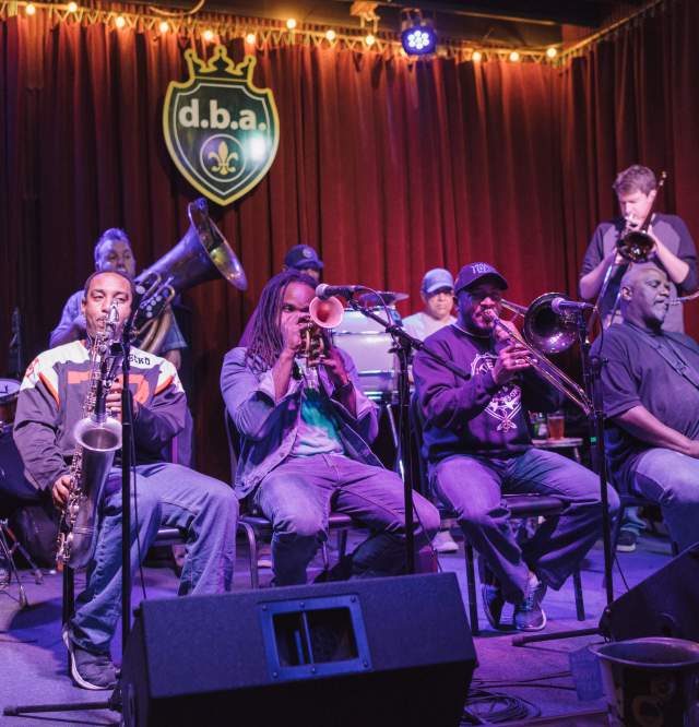 Treme Brass Band at DBA