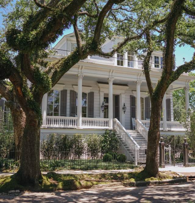 Garden District, architecture