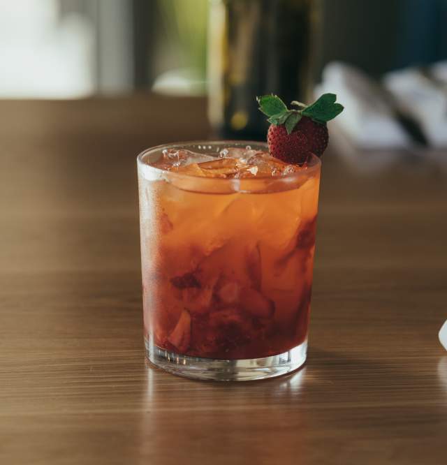 Down the Bayou - bayou rum, strawberries, citrus, ginger - DTB