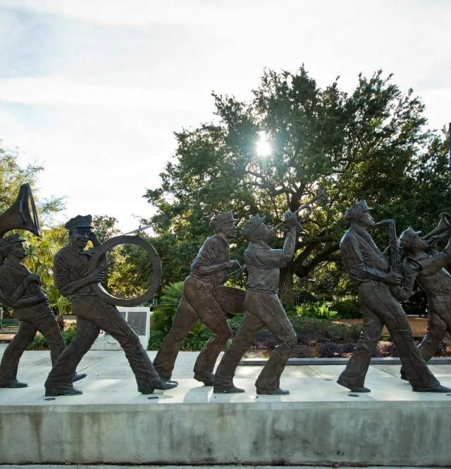 Musicians Statue - Armstrong Park