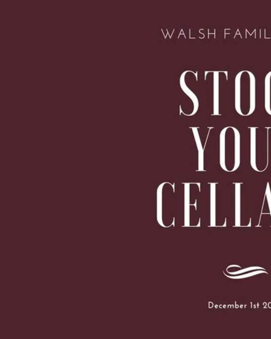 Stock Your Cellars