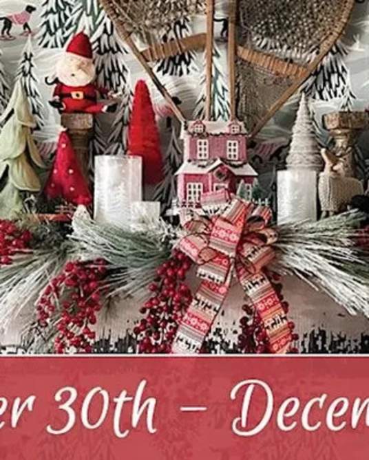 Lucketts Holiday Open House November 30th-December 3rd