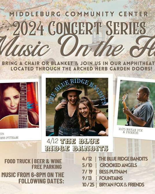 2024 Middleburg Community Center Free Concert Series