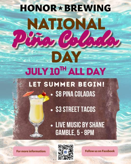 National Pina Colada Day
