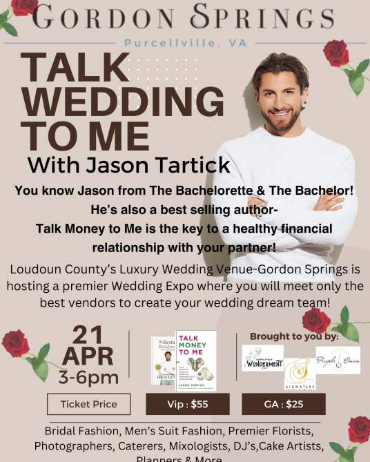 Talk Wedding To Me With Jason Tartick