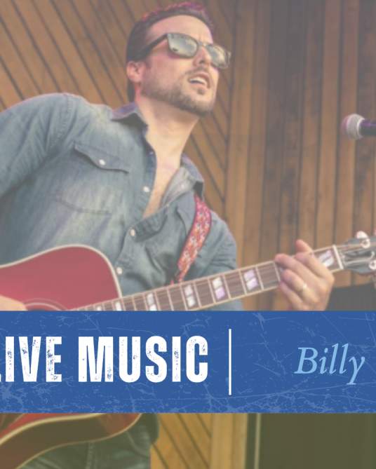 Live Music: Billy T Wilde