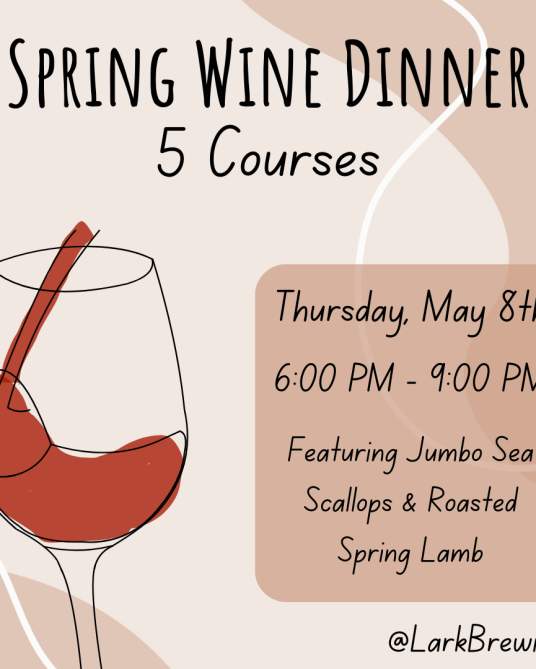 Spring Wine Dinner
