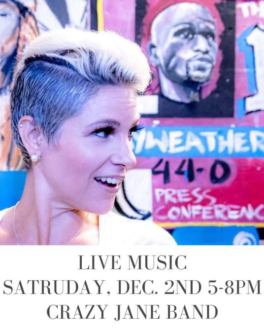 Live Music by Crazy Jane Band