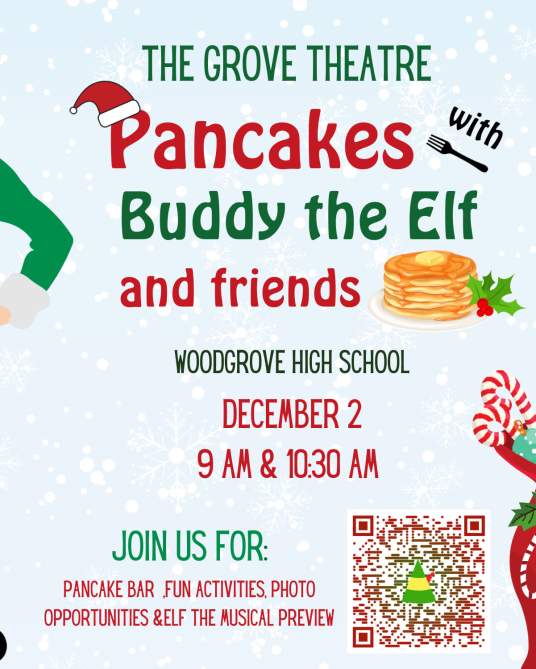 Breakfast with Buddy the Elf and Friends - Woodgrove Theater