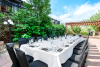 Golden Hotel Patio Event Space