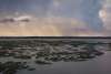 A spectacular rainy sky over the South Carolina coast