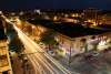Bloomington at night