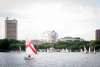 Sailboats in the Charles River