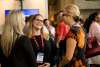 attendees socializing