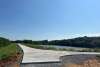 A part of the paved path along the Buffalo Connector