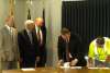 Signing the CPP agreement