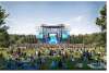 Rendering of the Outdoor Music Venue