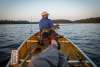 Fishing in a Canoe