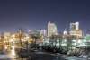 Downtown Evening Skyline from Headwaters Park