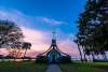 A prayer chapel overlooking the marsh at Epworth by the Sea on St. Simons Island, Georgia