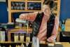Payson Clark pouring drinks at Port Chilkoot Distillery
