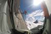 Morning Commute out of the Porta-Ledge, Upper Chilkat