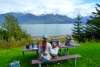 A very scenic picnic at Portage Cove.