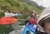kayaking on Chilkoot Lake